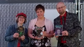 Karen, Mikko, and Ben at MoPop-cropped